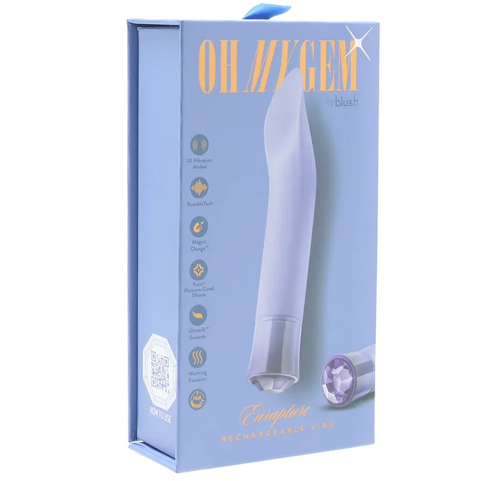 Oh My Gem Enrapture Vibe in Tanzanite Blush Vibrators