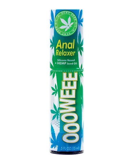 Oooweee Anal Relaxing Silicone Lube with Hemp Seed Oil 05 oz Body Action Products Body Action Products Male Sex Toys Oooweee Anal Relaxing Silicone Lube with Hemp Seed Oil 05 oz Body Action Products Body Action Products Male Sex Toys