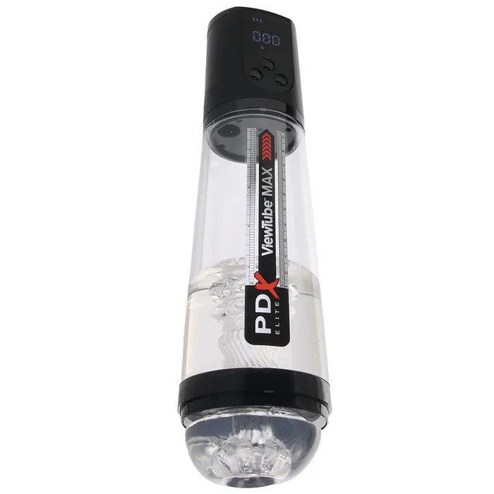 Pipedream Male Sex Toys PDX Elite ViewTube Max View Suction Stroker
