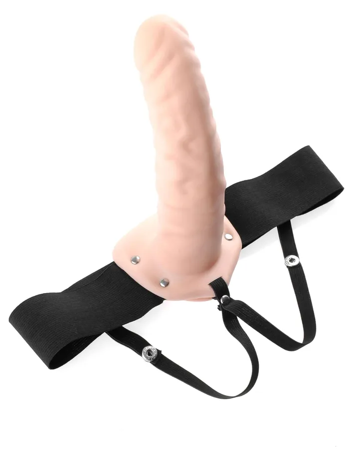 Pipedream Products Female Sex Toys Fetish Fantasy Series 8 inches Hollow Strap On Flesh