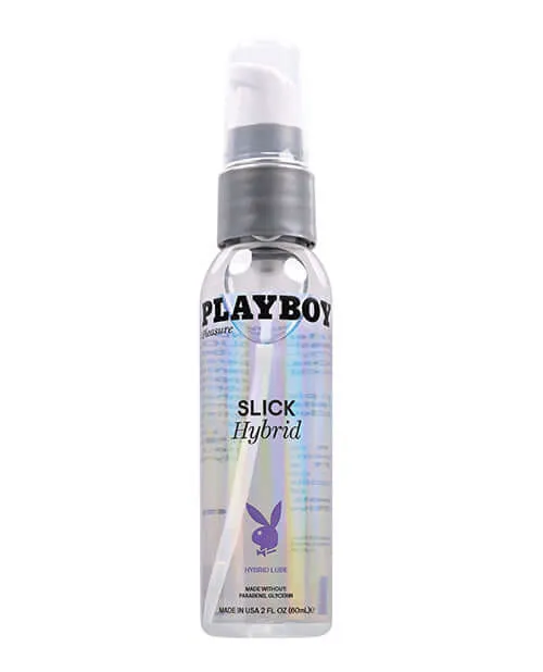 Playboy Slick Hybrid Personal Lubricant 2 Oz Evolved Novelties Lubricants