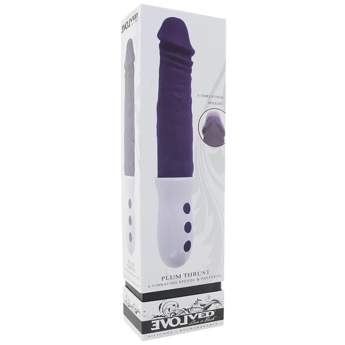 Plum Thrust Vibe Evolved Novelties Vibrators