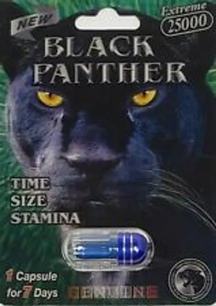 ROCKIN PRODUCTS Anal BLACK PANTHER 25000