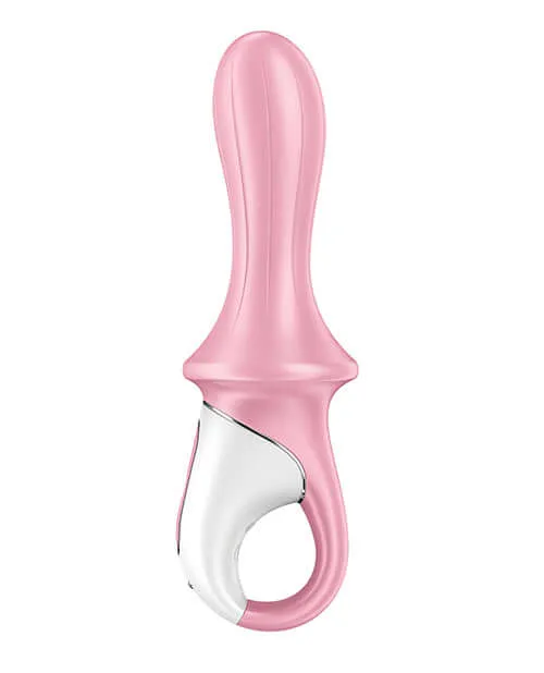 Satisfyer Satisfyer Air Pump Booty 5 Plus Light Red Inflatable Anal Vibrator Anal
