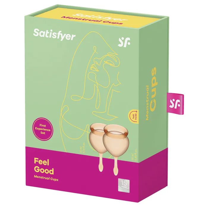 SATISFYER Vibrators Satisfyer Feel Good Menstrual CupOrange