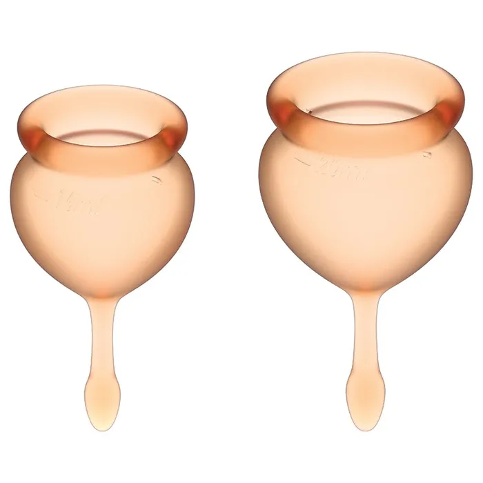 SATISFYER Vibrators Satisfyer Feel Good Menstrual CupOrange