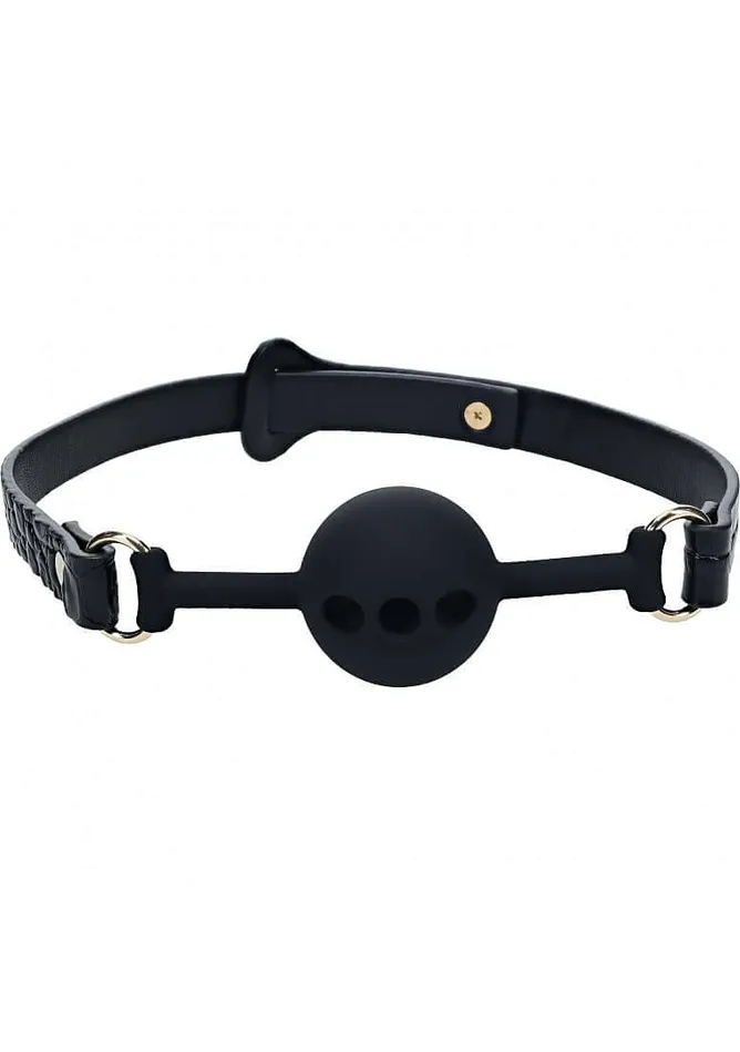 SHOTS AMERICA Male Sex Toys OUCH ROME COLLECTION SILICONE BALL GAG