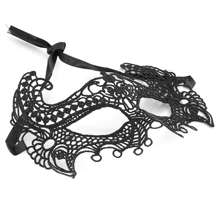 Shots Toys Black White Lace Empress EyeMask Anal Shots Toys Black White Lace Empress EyeMask Anal