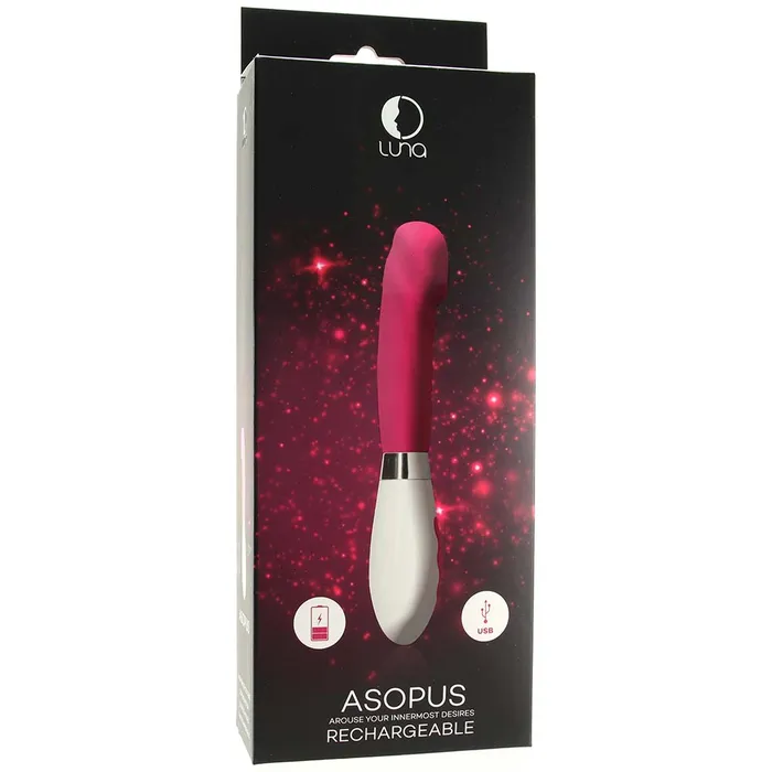 Shots Toys Vibrators Luna Asopus Rechargeable Vibe in Pink Shots Toys Vibrators Luna Asopus Rechargeable Vibe in Pink