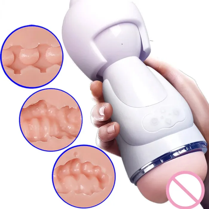 Smart Robot Male Masturbator Vibratoy Shop Male Sex Toys