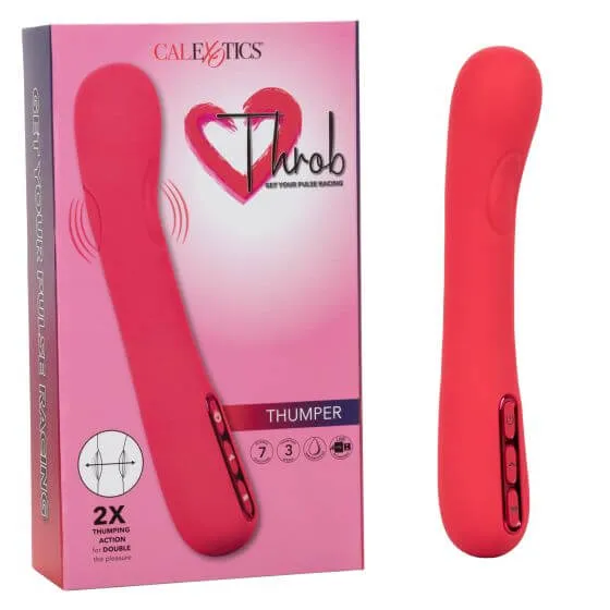 Throb Thumper Pink Vibrator California Exotic Novelties Vibrators