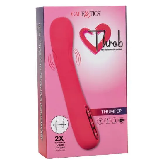 Throb Thumper Pink Vibrator California Exotic Novelties Vibrators