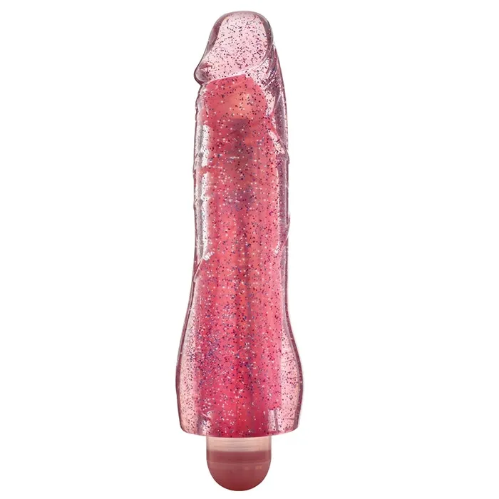 Vibrators BLUSH Glow Dicks Molly Glitter VibratorPink 8