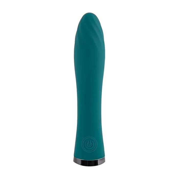Vibrators Evolved Novelties Evolved Ultra Wave Green Vibrator Petite Powerful and Perfectly Textured for Exquisite Pleasure