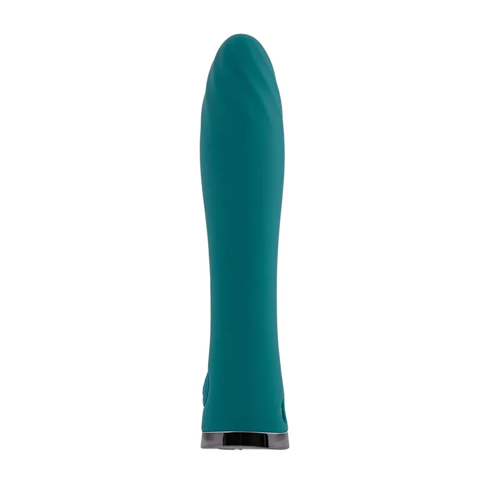 Vibrators Evolved Novelties Evolved Ultra Wave Green Vibrator Petite Powerful and Perfectly Textured for Exquisite Pleasure