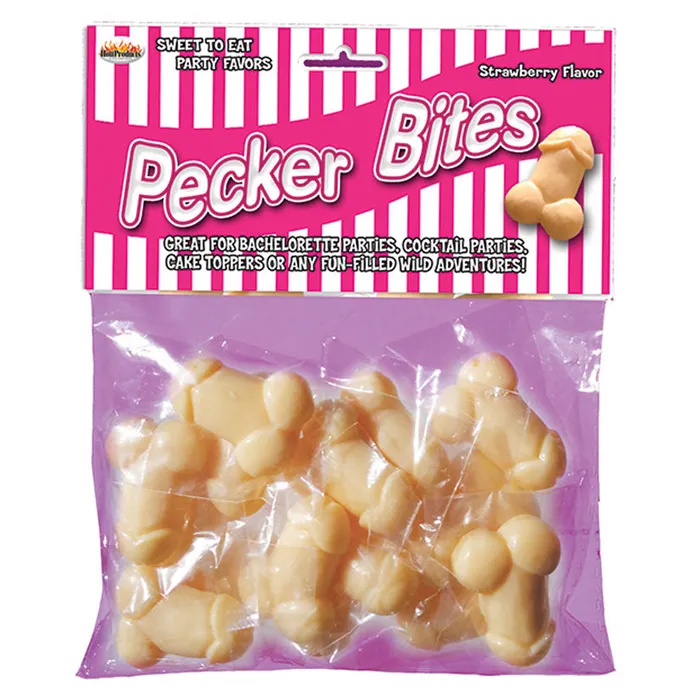 Vibrators HOTT PRODUCTS Pecker BitesStrawberry