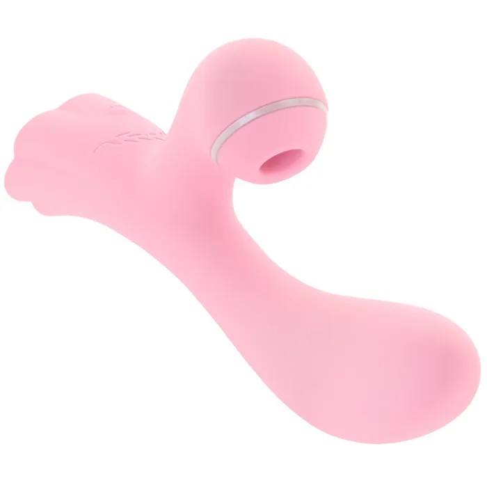 Vibrators ns novelties Luxe Aura Suction Vibe in Pink