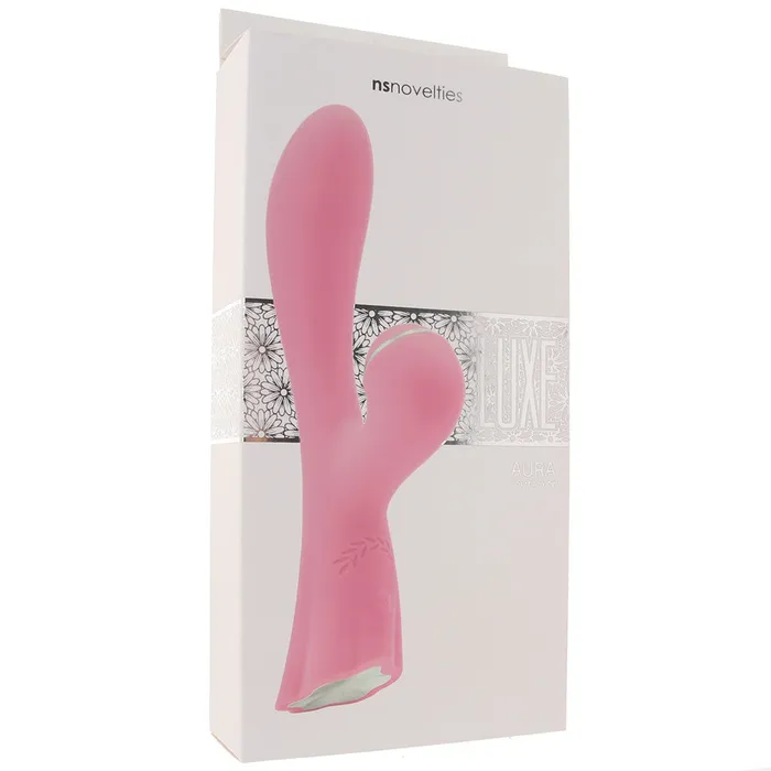 Vibrators ns novelties Luxe Aura Suction Vibe in Pink