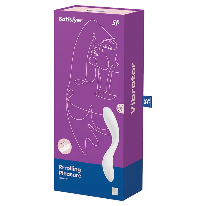 Vibrators Satisfyer Rrrolling PleasureWhite SATISFYER