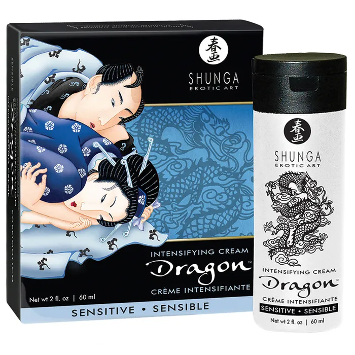 Vibrators Shunga Dragon Intensifying CreamSensitive 2oz SHUNGA