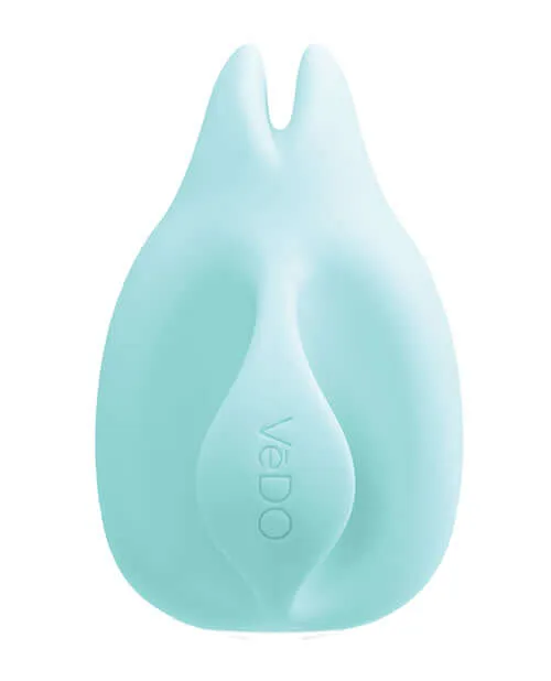 Vibrators Vedo Huni Rechargeable Finger Vibe Turquoise Green Vedo