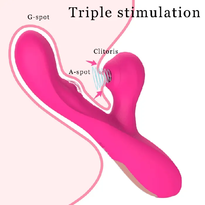 Vibrators Vibratoy Shop Triple Action Vibrator