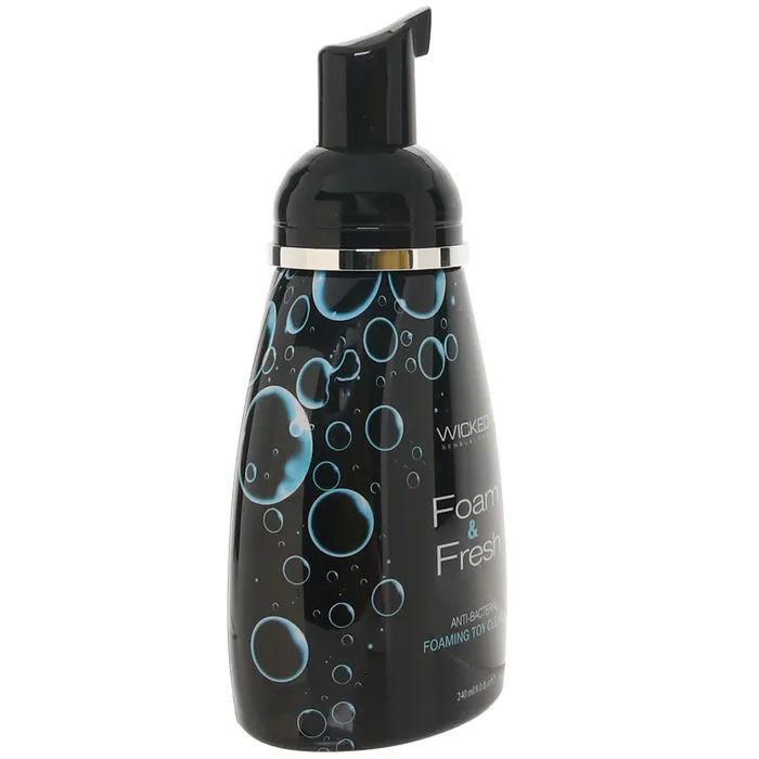 Vibrators Wicked Sensual Care Foam n Fresh AntiBacterial Toy Cleaner in 8oz Vibrators Wicked Sensual Care Foam n Fresh AntiBacterial Toy Cleaner in 8oz