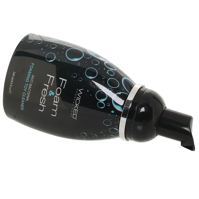 Vibrators Wicked Sensual Care Foam n Fresh AntiBacterial Toy Cleaner in 8oz Vibrators Wicked Sensual Care Foam n Fresh AntiBacterial Toy Cleaner in 8oz