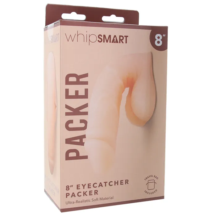 WhipSmart 8 Inch Eyecatcher Packer in White XGen Anal WhipSmart 8 Inch Eyecatcher Packer in White XGen Anal