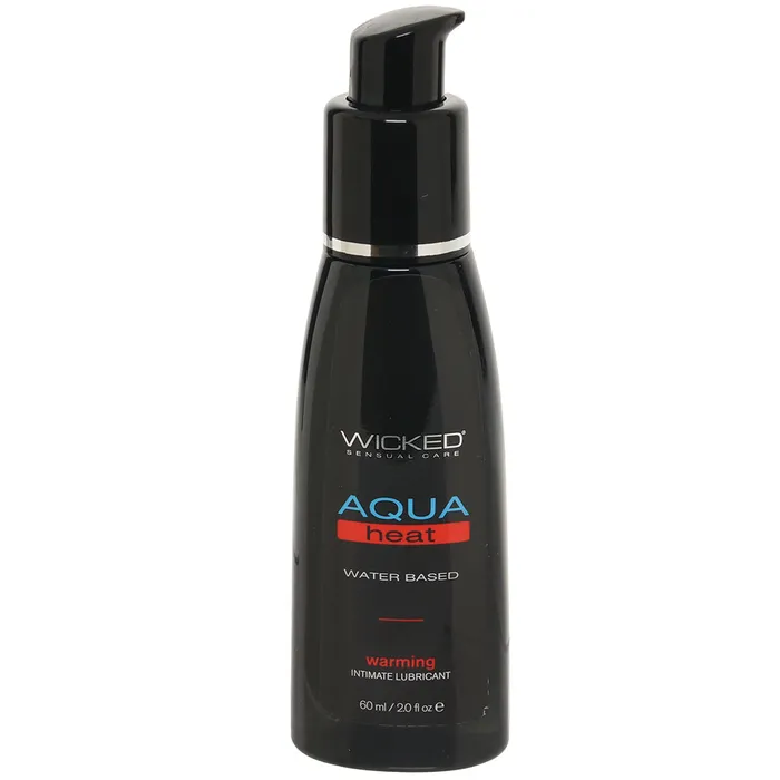Wicked Sensual Care Female Sex Toys Aqua Heat Lube 2oz60ml in Warming