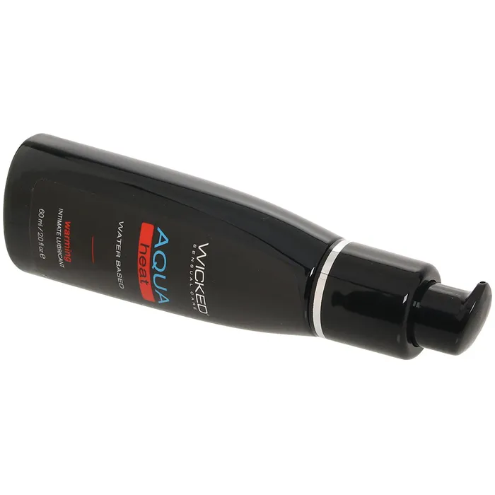 Wicked Sensual Care Female Sex Toys Aqua Heat Lube 2oz60ml in Warming