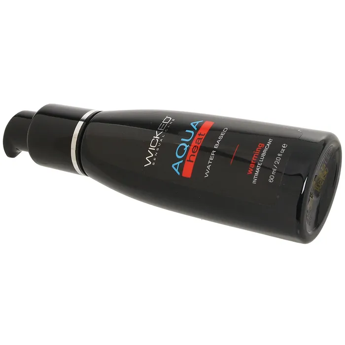 Wicked Sensual Care Female Sex Toys Aqua Heat Lube 2oz60ml in Warming