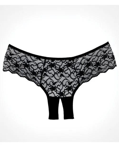 Anal Allure Lingerie Adore Sweetheart Panty Black One Size Fits Most Anal Allure Lingerie Adore Sweetheart Panty Black One Size Fits Most