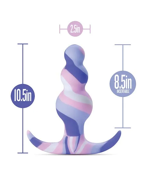 Anal Blush Novelties Blush Avant Twilight Silicone Plug Blue Anal Blush Novelties Blush Avant Twilight Silicone Plug Blue