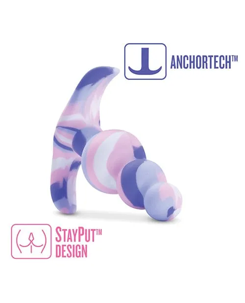 Anal Blush Novelties Blush Avant Twilight Silicone Plug Blue Anal Blush Novelties Blush Avant Twilight Silicone Plug Blue