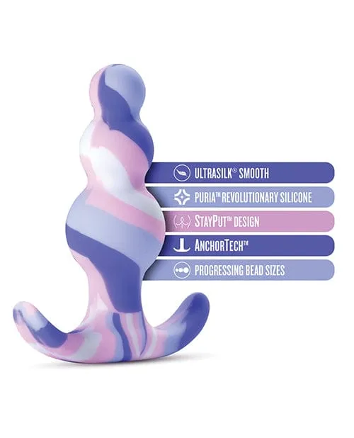 Anal Blush Novelties Blush Avant Twilight Silicone Plug Blue Anal Blush Novelties Blush Avant Twilight Silicone Plug Blue