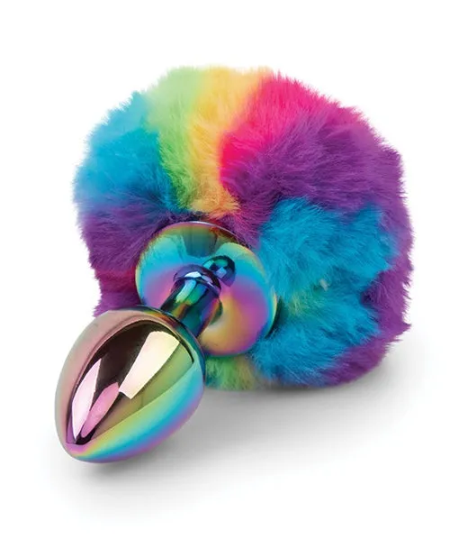 Anal Electric Eel Gemsations 295 Metal Bunny Tail Rainbow Butt Plug Rainbow Anal Electric Eel Gemsations 295 Metal Bunny Tail Rainbow Butt Plug Rainbow