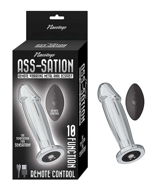 Anal Nasstoys Asssation Remote Vibrating Metal Anal Ecstasy