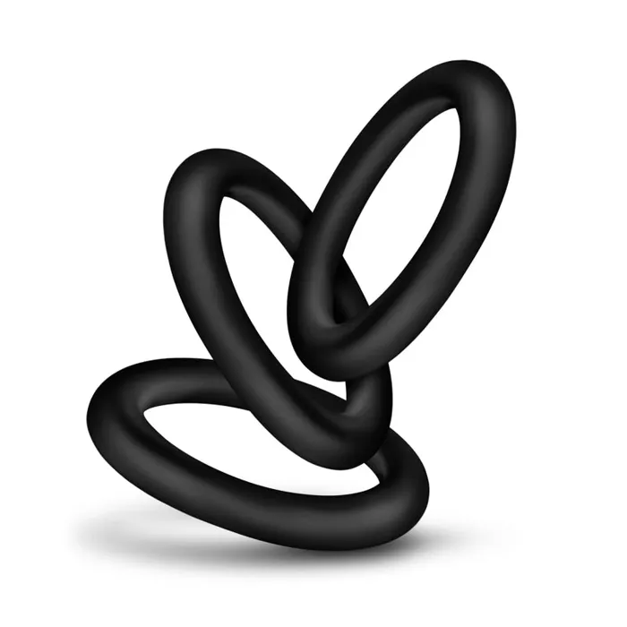 Anal Performance Vs2 Pure Premium Silicone Cockrings Small Black Blush Novelties Anal Performance Vs2 Pure Premium Silicone Cockrings Small Black Blush Novelties