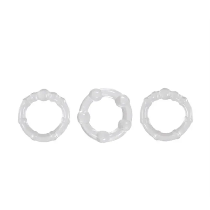 Anal Renegade Intensity Rings Clear nsnovelties