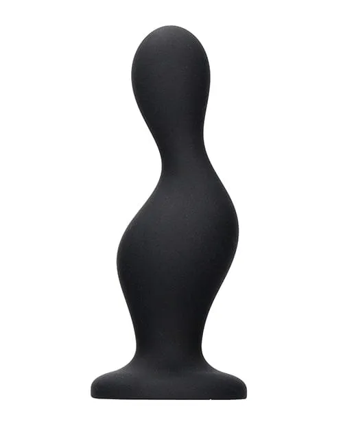 Anal Shots America Shots Ouch Wave Butt Plug Black Anal Shots America Shots Ouch Wave Butt Plug Black