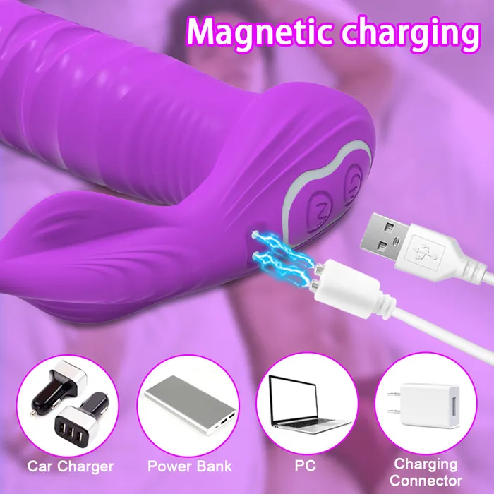 Anal Touch Honey App Control Thrusting Anal Butt Plug Vibrator Prostate Massager Bullet Buttplug