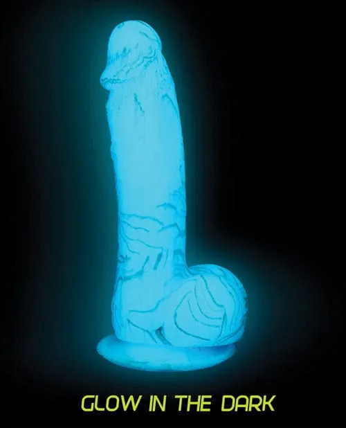 BMS Enterprises Addiction Luke 75 Glow In The Dark Dildo Blue Dildos BMS Enterprises Addiction Luke 75 Glow In The Dark Dildo Blue Dildos