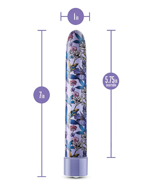Blush Limited Addiction Floradelic 7 inch Rechargeable Vibe Purple Blush Novelties Vibrators Blush Limited Addiction Floradelic 7 inch Rechargeable Vibe Purple Blush Novelties Vibrators