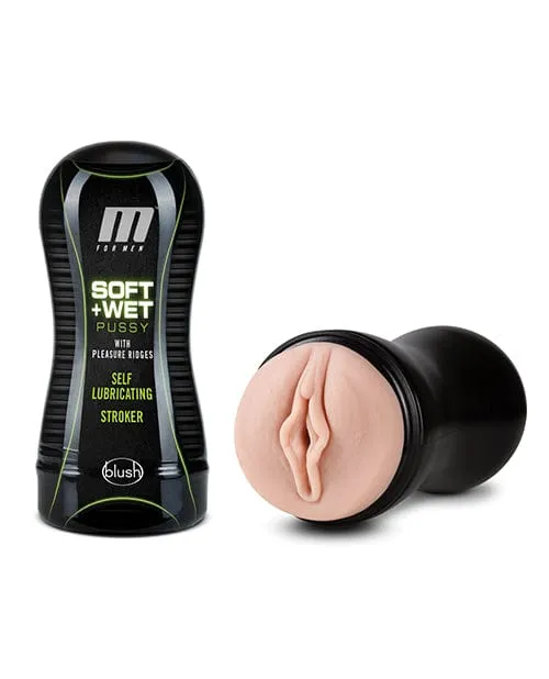 Blush M For Men Soft And Wet Pussy With Pleasure Ridges Self Lubricating Stroker Vanilla Blush Novelties Male Sex Toys Blush M For Men Soft And Wet Pussy With Pleasure Ridges Self Lubricating Stroker Vanilla Blush Novelties Male Sex Toys