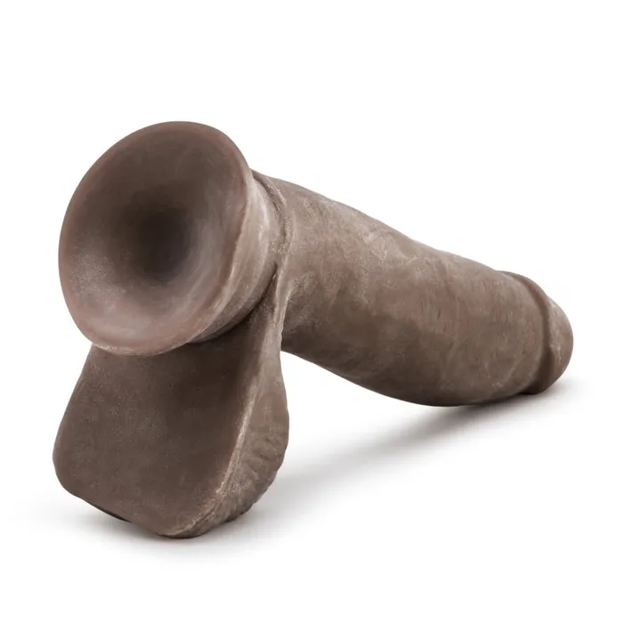 Blush Novelties Au Naturel 7 Sensa Feel Dildo Chocolate Dildos
