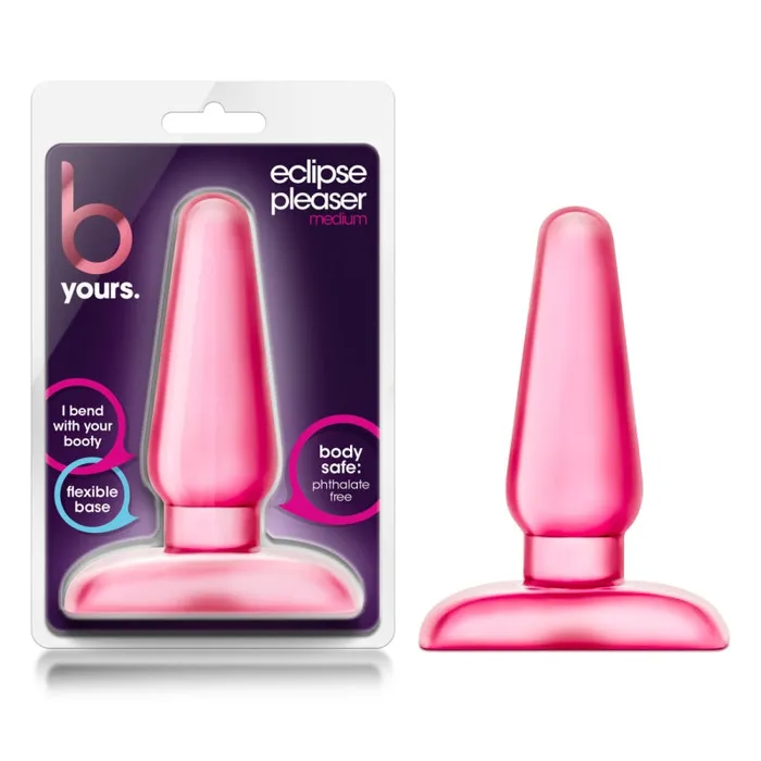 Blush Novelties B Yours Eclipse Pleaser Medium Pink Vibrators Blush Novelties B Yours Eclipse Pleaser Medium Pink Vibrators