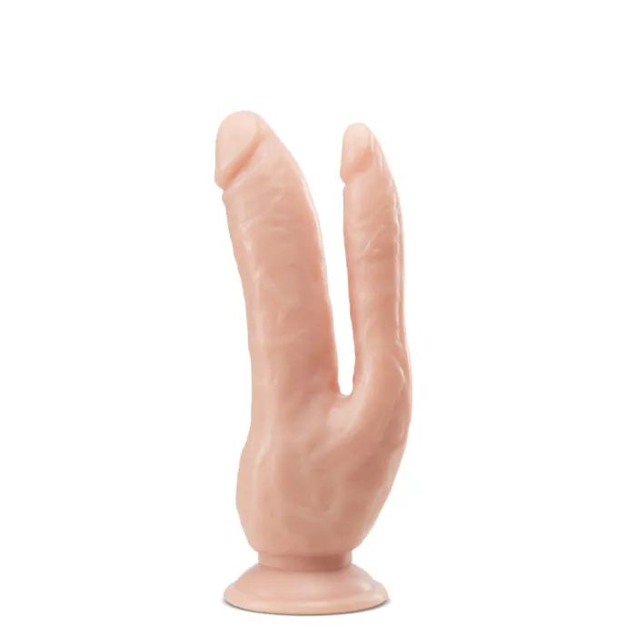 Blush Novelties Dildos Dr Skin 8 Inch Dp Cock Vanilla