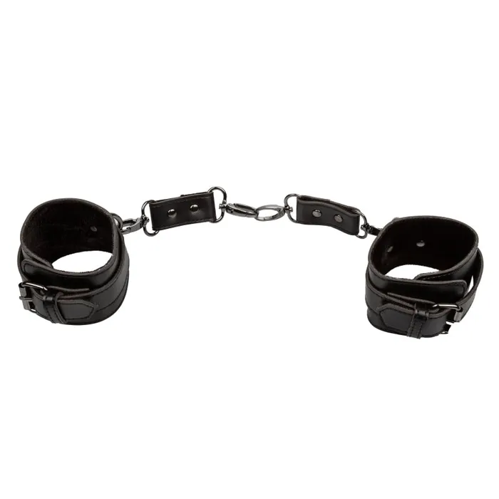 Calexotics Anal Euphoria Collection Hand Cuffs Black