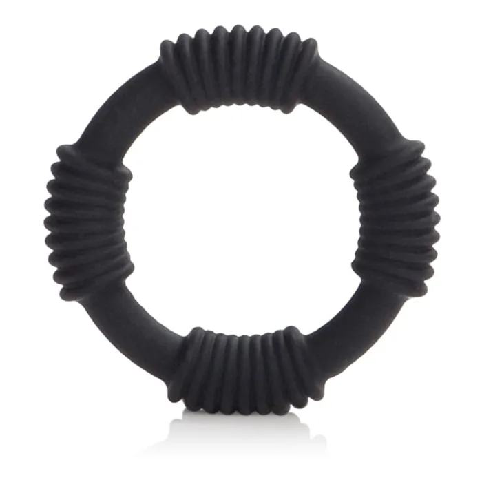CalExotics Anal Hercules Silicone Ring Black